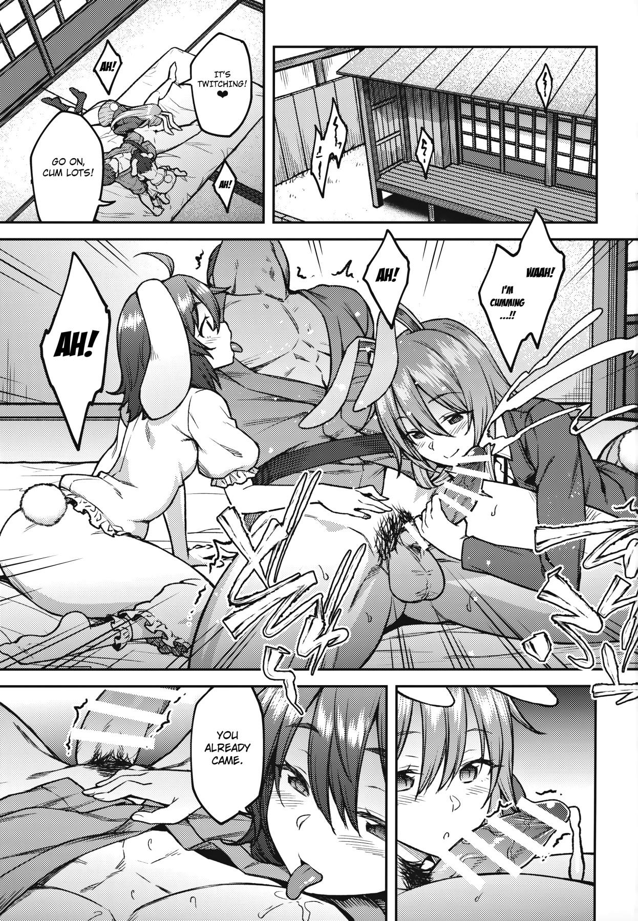 Hentai Manga Comic-Horny Bunny Girl-Read-2